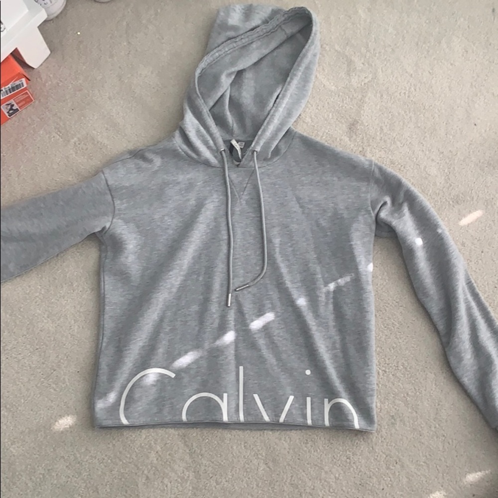Calvin Klein cropped hoodie